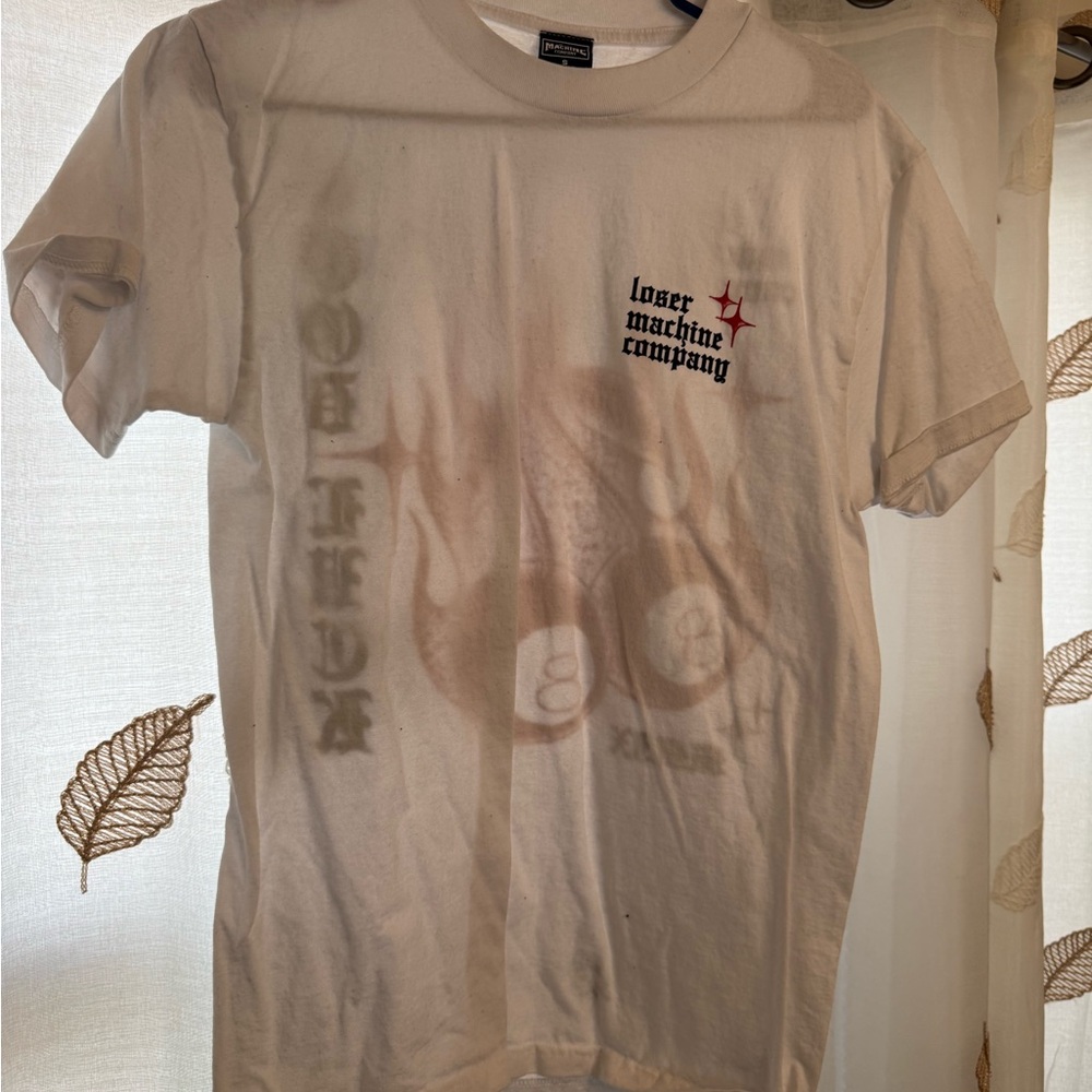 Loser Machine Company White Short-Sleeve Graphic Tee